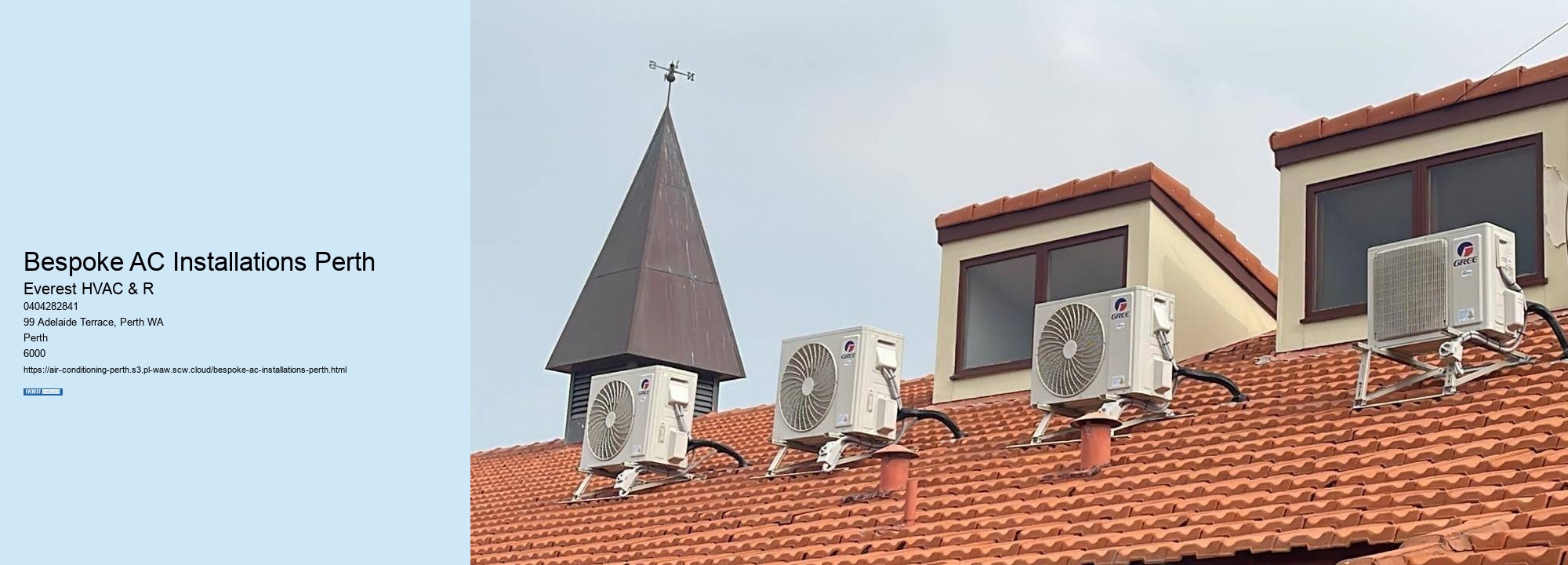 Bespoke AC Installations Perth